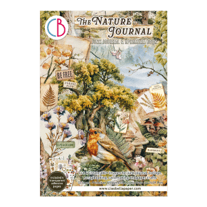 Kniha papírů a kartiček na junk journaling - The Nature Journal (32 listů)